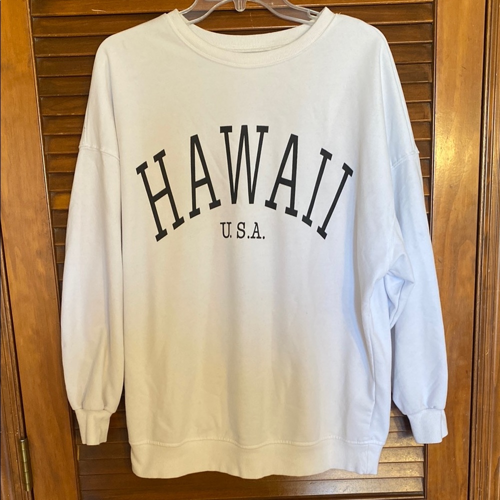 Oversized Hawaii U.S.A. Sweatshirt